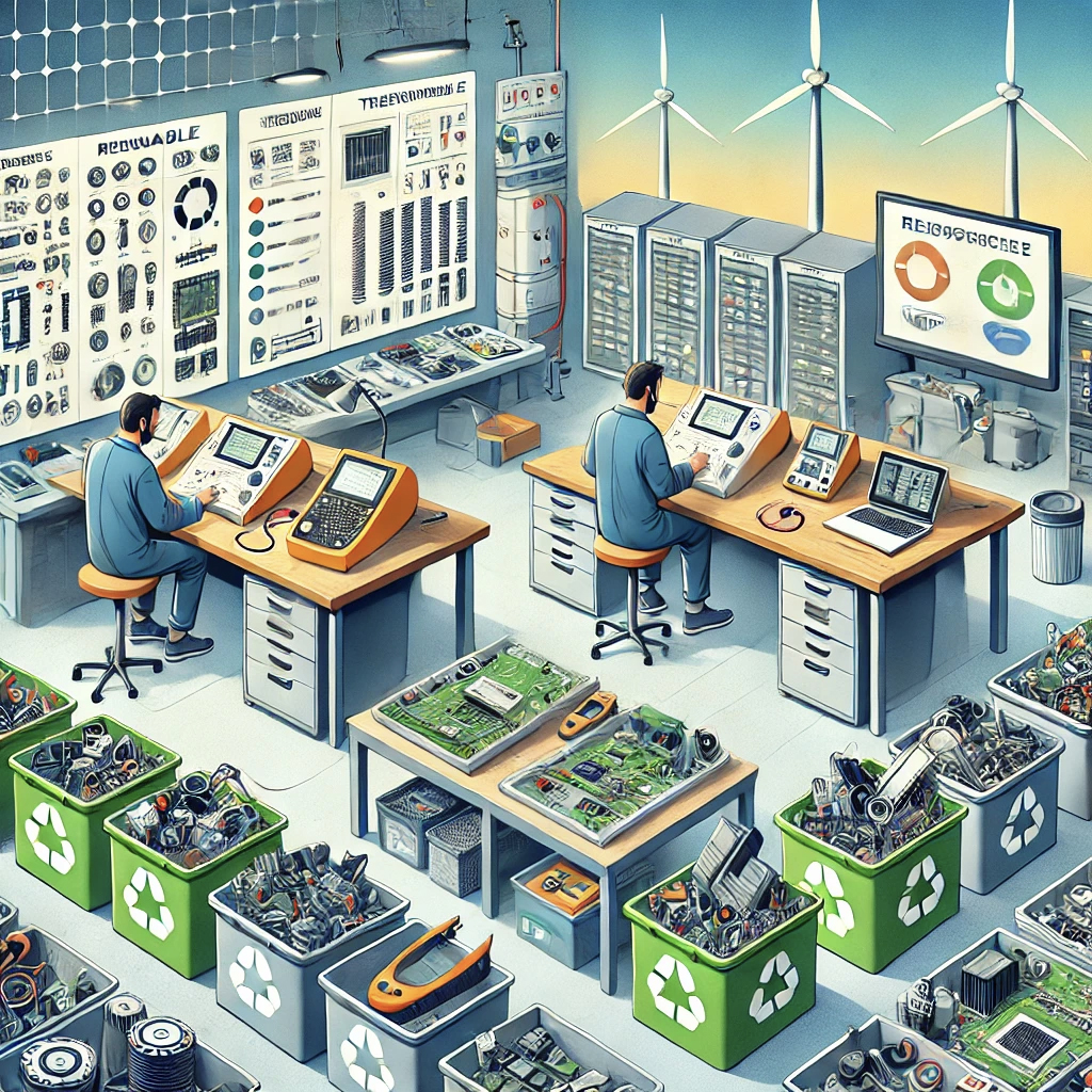 Sorting & Testing Collected&nbsp;Components